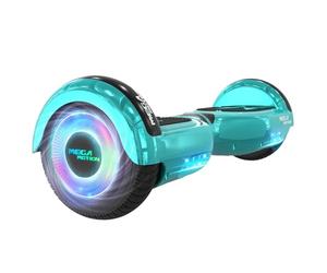 MEGA MOTION Hoverboard, Hoverboards à Deux Roues de 6,5 Pouces avec Haut-Parleur Bluetooth, avec Lumières LED colorées, Cadeau pour Enfants et Adolescents