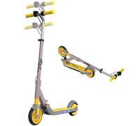 MEGA MOTION Trottinette électrique pour Enfants - 3 Modes de Vitesse, Moteur 150W, Vitesse maximale 16 km/h, Pliable, Hauteur du Guidon réglable, Roues de 6 Pouces, éclairage latéral LED