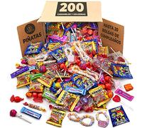 Mega Pack 200 Bonbons, Confiseries et Candy Cia&Co · Pour Piñatas, Fêtes d'Enfants, Noël, Halloween · Jusqu'à 20 Sacs d'Anniversaire · Chaque Pièce Emballée Individuellement