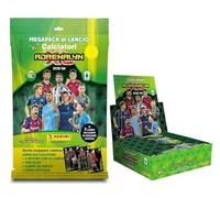 Mega Pack Footballeurs 2025-26 Adrenalyn X Deluxe Edition Pack Panini + Box 24 Sachets + Porte-clés de football en métal 3D et porte-clé sifflet