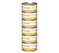 Mega Pack Natural au Blanc de Poulet - Nourriture Humide pour Chat Adulte 6 b...