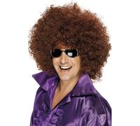 Mega Perruque Afro Hommes Femmes 1970s Dance Disco Déguisement Derss Accessoire