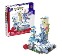 Mega Pokémon Coffret de Construction de 171 pièces Tiplouf et Farfuret à la Neige Dont la Nouvelle Brique de Mouvement, Jouet Enfant, Dès 7 Ans, HKT20