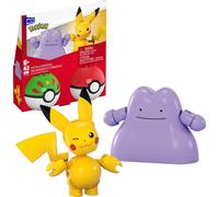 Mega Pokémon Coffret Pikachu et Métamorph Jouet de Construction avec Figurines a