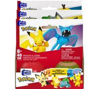Mega Pokémon - Collection Coffret Poké Balls Avec 2 Pokémon - Jouet De Construction - 6 Ans Et +