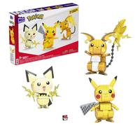 MEGA Pokémon Construx Build and Show Pikachu Evolution Trio