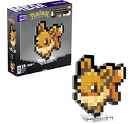Méga Pokémon Évoli Art Pixel, Ensemble À Construire Avec 323 Pièces