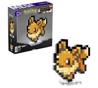Mega-Pokémon-Évoli-Coffret De Construction Rétro Pixel Art 323 Pièces