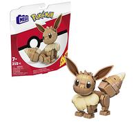 Mega Pokémon Figurine Action Évoli Articulée 6 cm, Jeu De Briques De Construction pour Enfants Et Adultes, Modèle Pokémon À Collectionner, 215 Pièces, Jouet pour Enfant de 7 Ans et Plus, HDL84