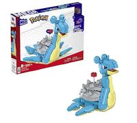 MEGA BLOKS Figurine Pokémon Lokhlass 16 cm – Jeu de briques 527 pièces – Dès 8 ans – HKT26