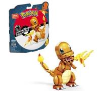 Mega Pokémon - Figurine Salamèche À Construire - Jouet De Construction - 7 Ans Et +