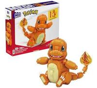 Mega Pokémon Coffret de Construction Figurine articulée Salamèche Géant (28 cm) avec 750 Briques et pièces compatibles et Poké Ball, Jouet Enfant, Dès 7 Ans, HHL13