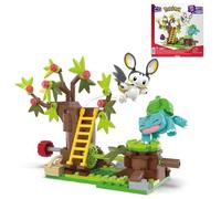 Jeu de construction Mega Pokémon Coffret Les Bois Jolis d’Emolga et Bulbizarre Multicolore G
