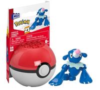 MEGA Pokémon Popplio Kit de construction Figurine articulée (24 pièces) pour enfants