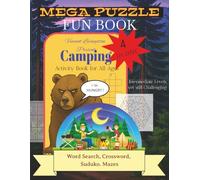 Mega Puzzle Fun Book: Vincent Livingston Presents Camping/Activity Book for All Ages.