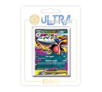 Méga-Sharpedo ex 061/094 - Ultraboost X Méga-Évolution 2 Flammes Fantasmagoriques - Coffret de 10 Cartes Pokémon Françaises