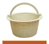 Mega Skimmer Basket Compact robuste attrape-feuilles pour piscines diamètre 16 cm Ajustement parfait pour skimmer standard, design en plastique durable, entretien facile et peu encombrant pour une eau