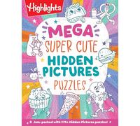 Mega Super Cute Hidden Pictures Puzzles: Solve Over 300 Pages of Cute Kawaii-Style Puzzles Filled with Adorable Animals, Magical Creatures and More