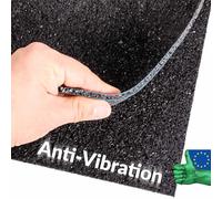 Mega Tapis de protection de bâtiment, anti-vibration, en caoutchouc, super, dimensions : 1200 x 800 x 20 mm