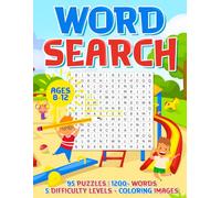 Mega Word Search Book for Kids Ages 8-12: Fun & Educational 95 Challenging Puzzles with Solutions | Over 1200 Words | Diverse Themes & Sub-Themes | 5 Levels of Difficulty + Bonus | Large Print 8.5x11