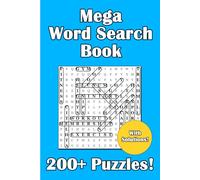 Mega Word Search Puzzle Book | 200+ Wordsearch Puzzles | Suitable for Adults, Teens, Seniors, etc. | Perfect Size for Travel