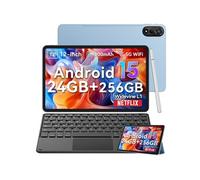 Tablette tactile Oscal Tablette Tactile Pad 70 10.1 pouces 7Go+64Go/SD 1To 6580mAh 13MP+8MP Quad core Android 12 Gris Avec Clavier K1