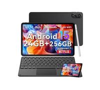 Blackview MEGA2 Tablette Tactile 11.97 Android 15 2.4G+5GHz Wifi, RAM 24 Go ROM 256 Go/SD 2 To 9000mAh Gris Avec Clavier K1 Gris G