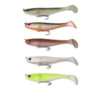 Megabass Magdraft Lot de 5 leurres de pêche souples