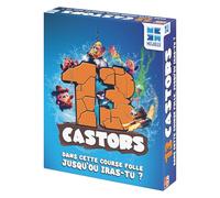 Megableu - 13 CASTORS - Jeu de société - Jeu Famille - Jeu de Plateau - 2 à 6 Joueurs - A partir de 7 Ans
