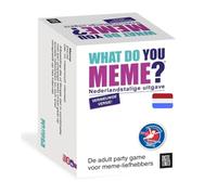 Megableu 678986 What Do You Meme - Jeu de Cartes - Le Jeu pour Les fêtes - Version néerlandaise - pour 18 Ans et Plus