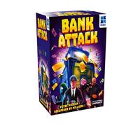 Megableu - Jeu Electronique - Bank Attack - Jeu coopératif - Réalise Le Casse du siècle - 5 Niveaux - Jeu Familial et stratégique - De 2 à 4 Joueurs - 678059