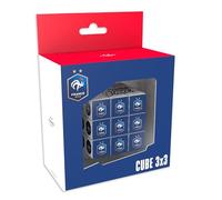 Megableu Cube 3x3 FFF - Casse-Tête Foot Équipe de France Officiel