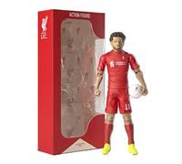 Megableu - Figurine Foot Salah - 20 cm - Grande Figurine Footballeur Réaliste & Articulée - Licence Officielle - 10 Points d’Articulation - Jouet Football Liverpool FC - Idée Cadeau Fans Mo Salah