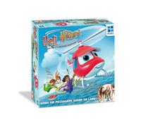 Megableu Heli Henri - L'hélicoptère de Sauvetage - Jeu Amusant pour Enfants - Jeu Familial Amusant - Jeu de fête 3D Amusant pour Les Anniversaires d'enfants - avec hélicoptère Rotatif - pour 2 à 4