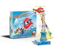 Megableu - HEROCOPTERE - Jeu d’Adresse Électronique pour Enfants dès 5 Ans - Sauver les Figurines Sans Faire Tomber l’Échelle - Hélicoptère Interactif - 2 à 4 Joueurs -En Français