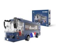 MEGABLEU - Jeu de construction - Bus en briques - Fédération Française de Football - 319 pièces - Dès 8 ans