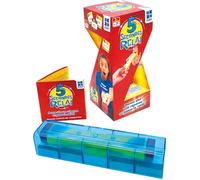 MEGABLEU - Jeu de Société - 5 SECONDES RELAI - 2 à 4 joueurs - 7 ans et plus - Durée : 20 min - Développer la rapidité d'esprit - Question Réponse - Version Française