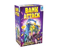 Megableu - Jeu Electronique - Bank Attack - Jeu coopératif - Réalise Le Casse du siècle - 5 Niveaux - Jeu Familial et stratégique - De 2 à 4 Joueurs - 678059