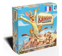 Megableu Kangou’Waou - Jeu de Société d’Action et de Réflexe Enfant | Pour 2 à 4 joueurs dès 4 ans - Faites bondir les kangourous dans votre cachette avec les baguettes, sans piles