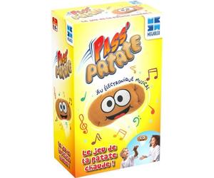 Megableu- Pass patate Chaude d'intérieur d'extérieur Musical société Amusant Jeu pour activité Physique-Jouet Enfant dès 4 Ans, 678153, Multi