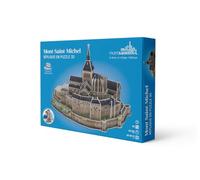 Megableu Editions Puzzle 3D Mont Saint Michel 125 pièces Dès 7 ans