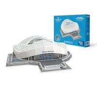 Megableu - PUZZLE 3D OLYMPIQUE DE MARSEILLE - Stade de Foot Orange Velodrome - 70 Pièces Numérotées - avec LED - Maquette Stade OM pour Enfants dès 7 ans - Assemblage Sans Colle - En Français