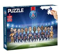 Megableu - Puzzle Joueurs du Paris Saint Germain - Equipe de Football - 1000 Pièces - Amusant et Ludique - A Monter Seul, en Famille ou Entre Amis - A Partir de 7 Ans