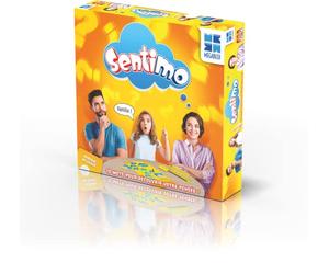 Megableu - Sentimo - Faire Deviner sa Pensée - Jeu de Plateau - Jeu d'Ambiance et de Réflexion - Jeu de Société - A Jouer en Famille ou Entre Amis - A Partir de 7 Ans