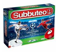Megableu - SUBBUTEO Champions League - Jeu de Football de Table pour Adultes et Enfants dès 6 Ans - Édition Officielle - Jeu de Foot de Pichenette - 2 Joueurs - avec Tapis - Version Française