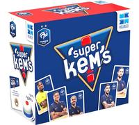 Jeu de cartes SUPER KEMS FFF - MEGABLEU - Equipe de France - 52 cartes Kem's - 10 min