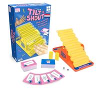 Megableu - Tilt 'N' Shout - Jeu de Société pour Enfants dès 8 Ans - Jeu de Mots et de Réaction Interactif avec Bascule et Minuterie de Boule - 2 à 12 Joueurs - Jeu de Famille et de Fête, Version Dutch