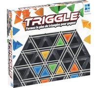 Megableu – Jeu de société TRIGGLE – Stratégie et logique, 2-4 joueurs, dès 7 ans