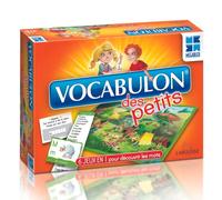 Megableu - VOCABULON des Petits - Jeu de Société pour Les Enfants dès 3 Ans - 6 Jeux Progressifs Inclus - Apprendre Les Lettres et 120 Mots - Univers Ludiques - 1 à 6 Joueurs - en Français