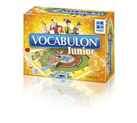 Megableu - VOCABULON Junior - Jeu de Vocabulaire pour Enfants de 6 à 12 Ans - Enigmes Ludiques - 3 Niveaux de Difficulté - 2 à 4 Joueurs - Plus de 2000 Mots Larousse - En Français